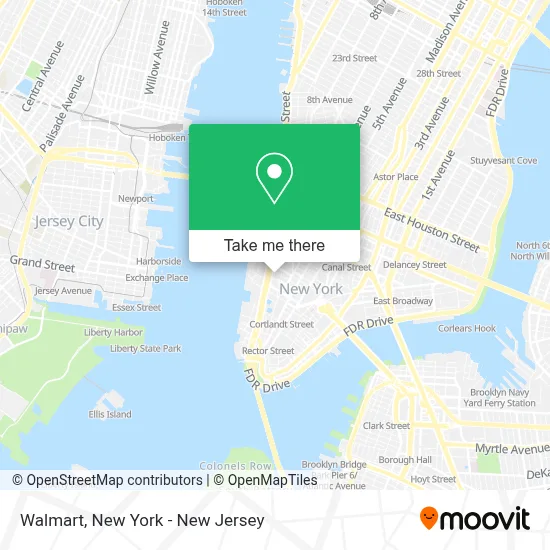 Walmart map