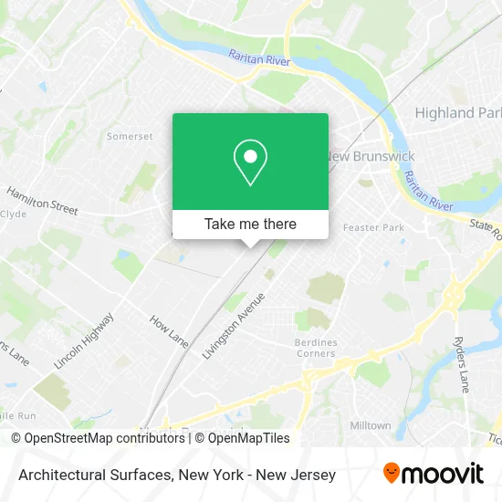 Architectural Surfaces map