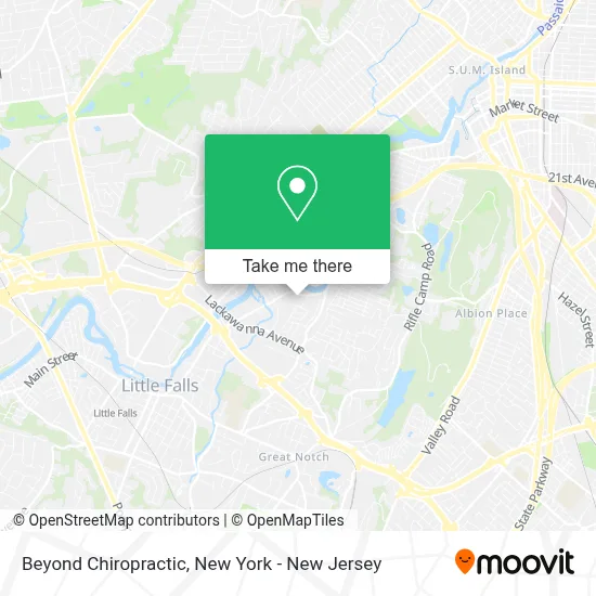 Beyond Chiropractic map