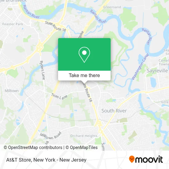 At&T Store map