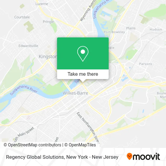 Regency Global Solutions map