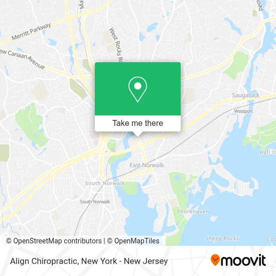 Align Chiropractic map
