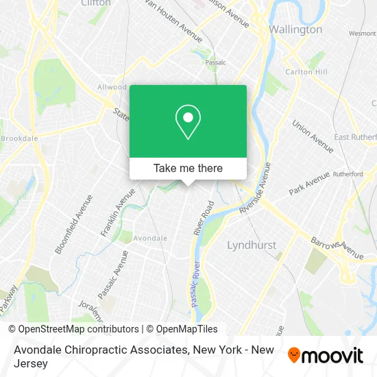 Avondale Chiropractic Associates map