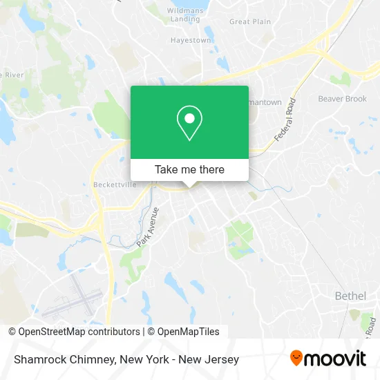 Shamrock Chimney map