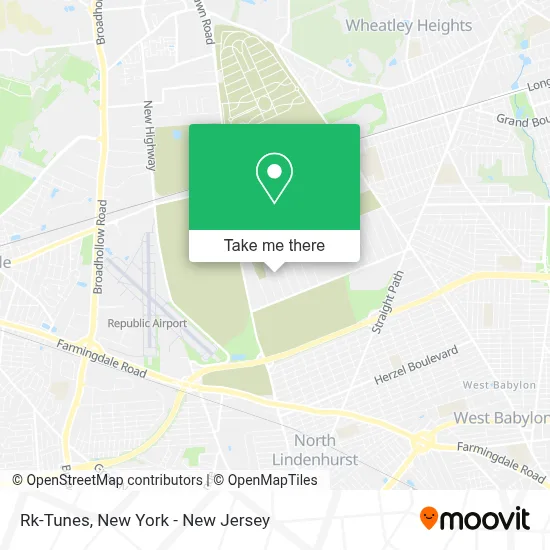 Rk-Tunes map