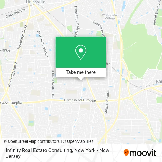 Infinity Real Estate Consulting map
