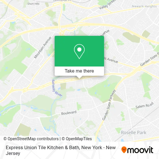 Express Union Tile Kitchen & Bath map