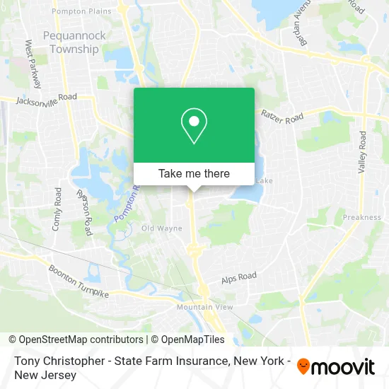 Tony Christopher - State Farm Insurance map