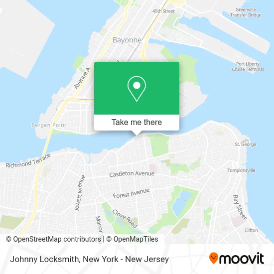 Johnny Locksmith map