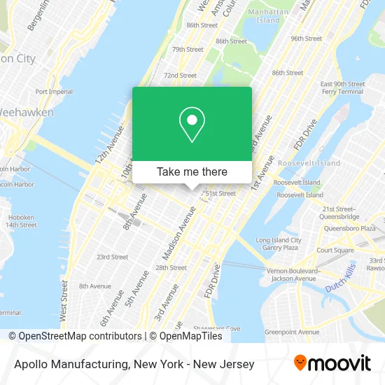 Apollo Manufacturing map