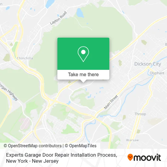 Experts Garage Door Repair Installation Process map