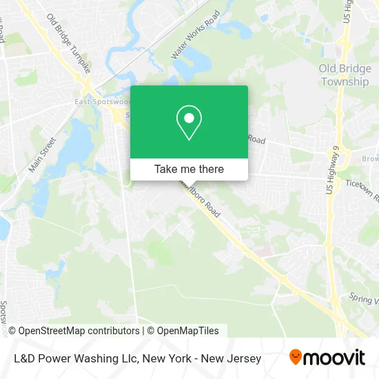 L&D Power Washing Llc map