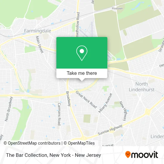 The Bar Collection map
