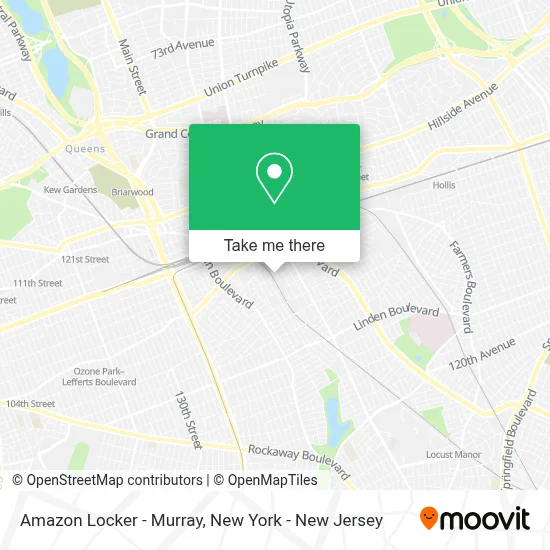 Amazon Locker - Murray map