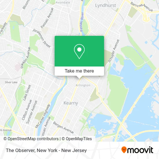 The Observer map