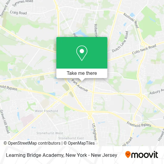 Learning Bridge Academy map