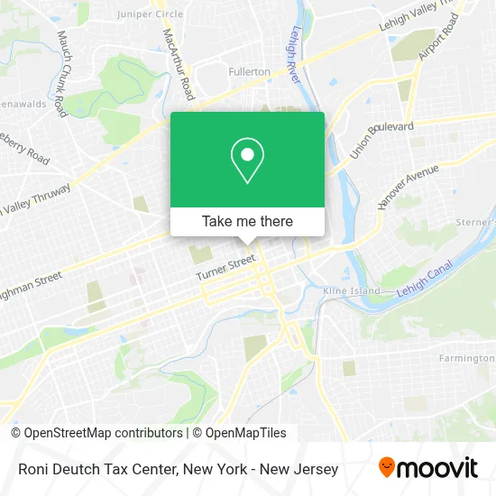 Roni Deutch Tax Center map