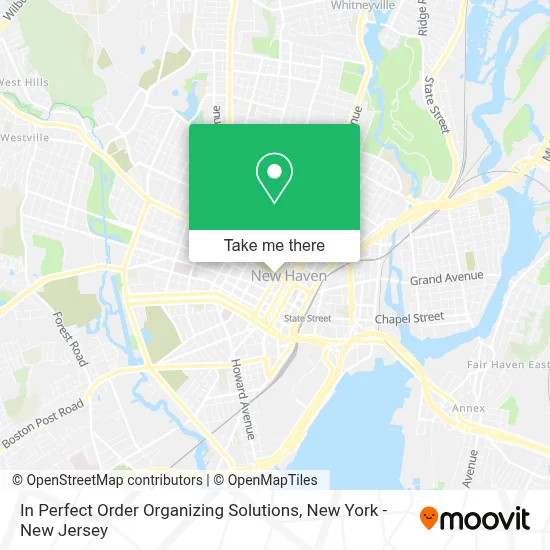 In Perfect Order Organizing Solutions map