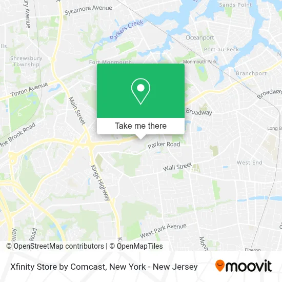 Xfinity Store by Comcast map