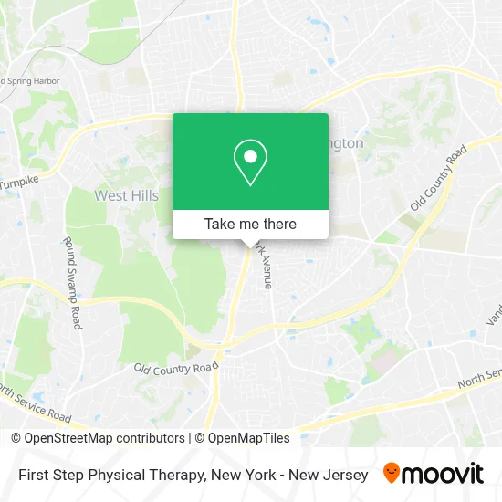 First Step Physical Therapy map
