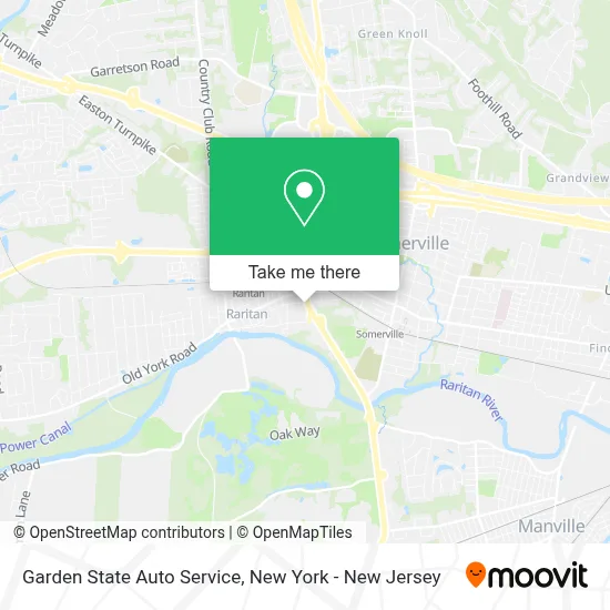Garden State Auto Service map