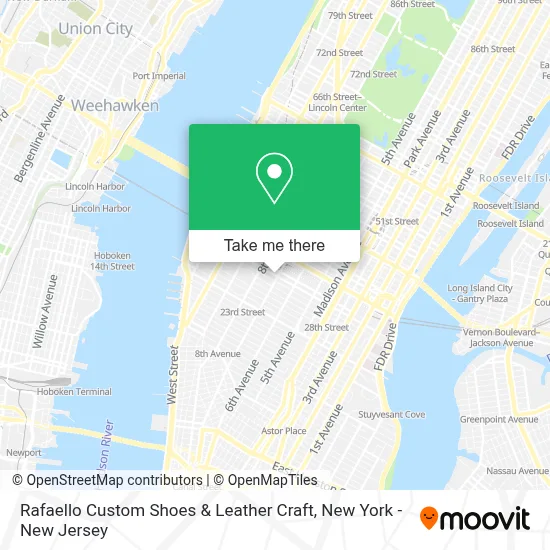 Rafaello Custom Shoes & Leather Craft map