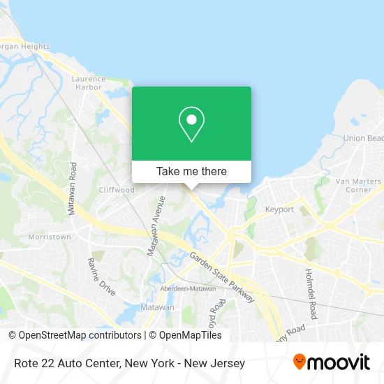 Rote 22 Auto Center map