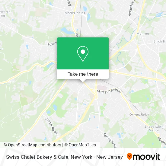 Swiss Chalet Bakery & Cafe map