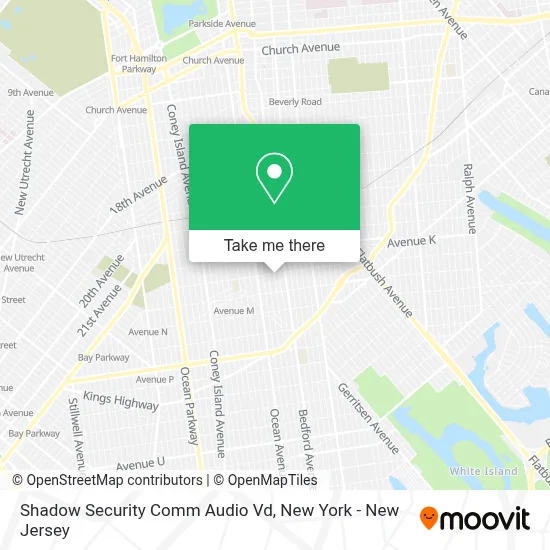 Shadow Security Comm Audio Vd map