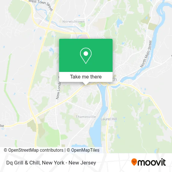 Dq Grill & Chill map