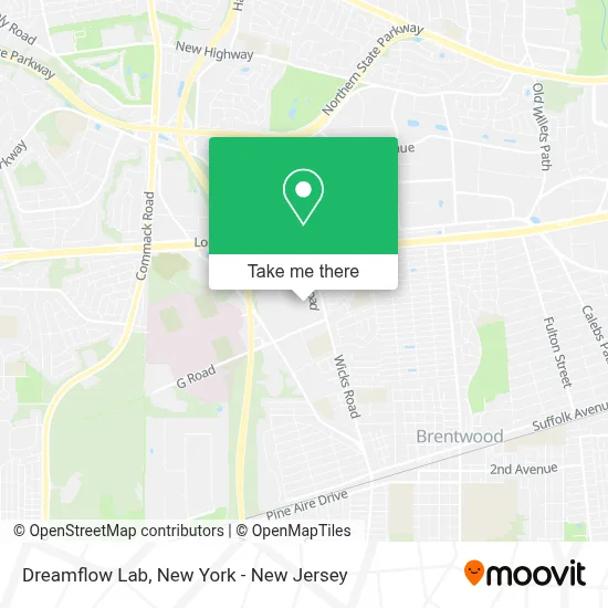 Dreamflow Lab map