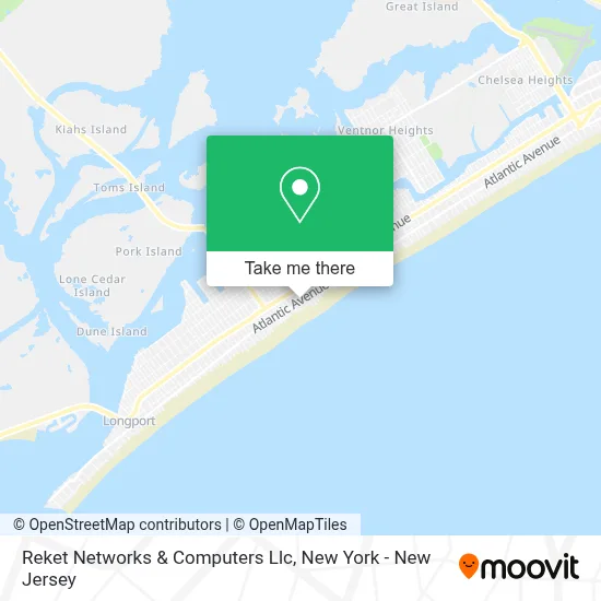Reket Networks & Computers Llc map