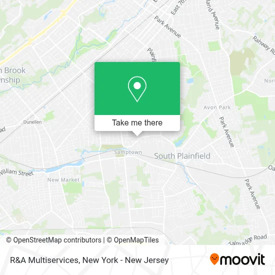 R&A Multiservices map
