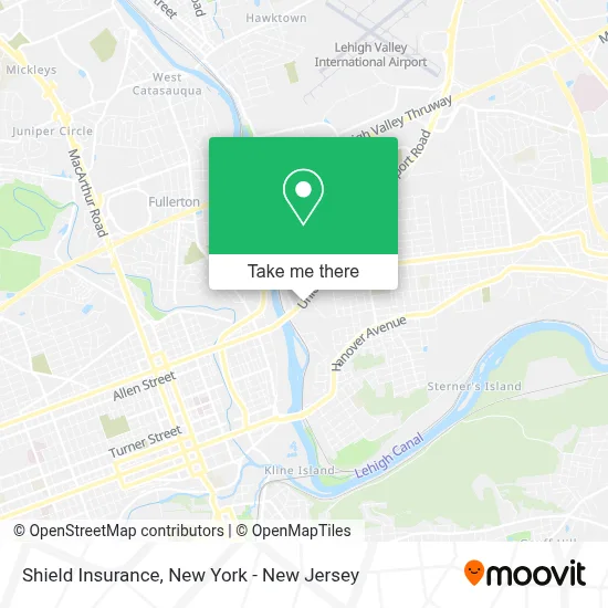 Shield Insurance map