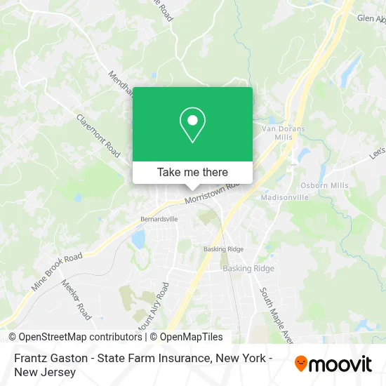 Frantz Gaston - State Farm Insurance map