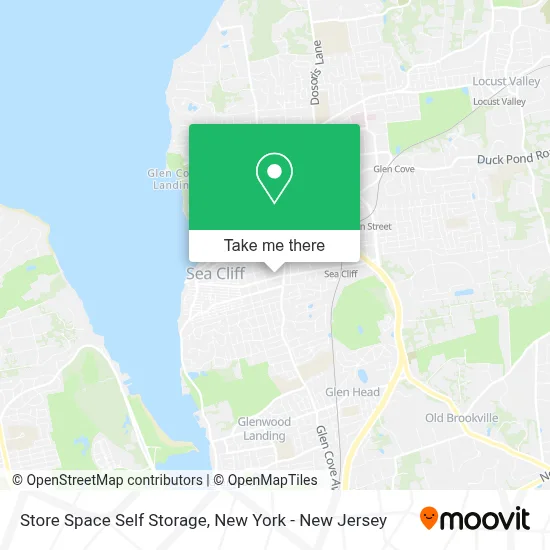 Store Space Self Storage map