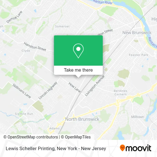 Lewis Scheller Printing map