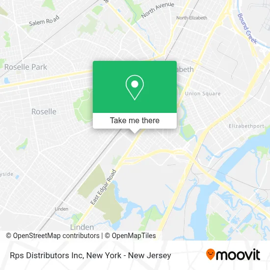 Rps Distributors Inc map