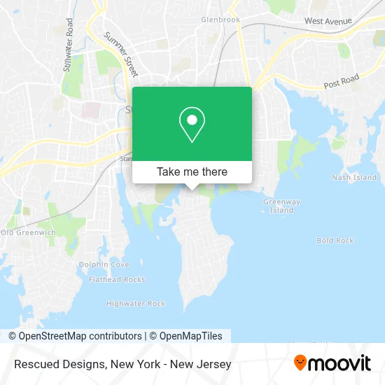 Rescued Designs map