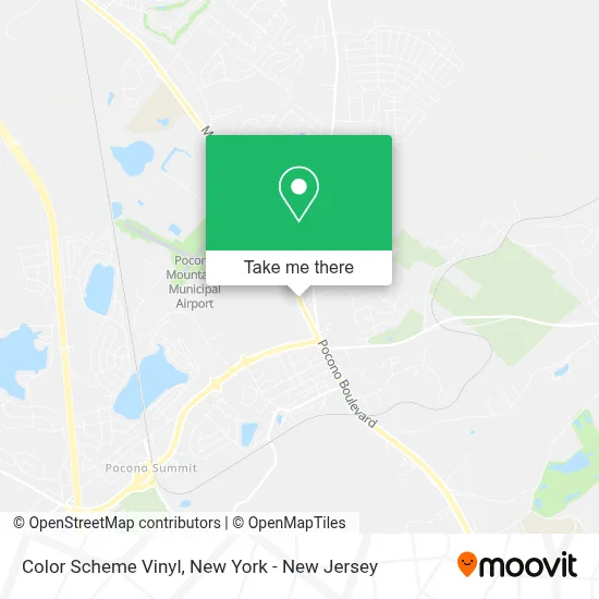 Color Scheme Vinyl map