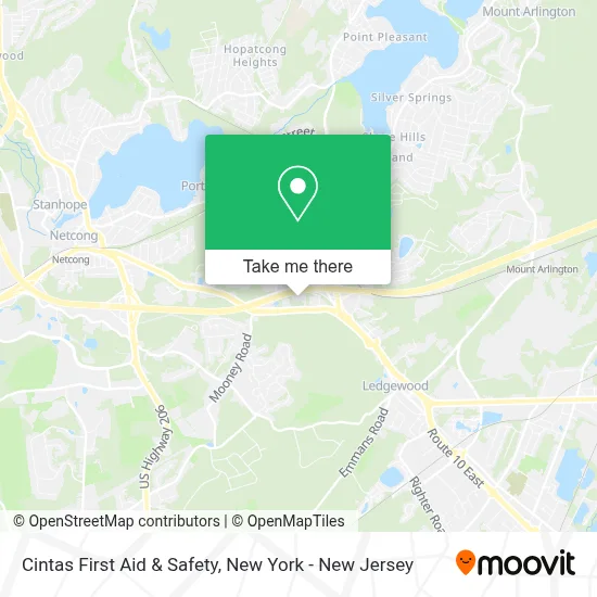 Cintas First Aid & Safety map