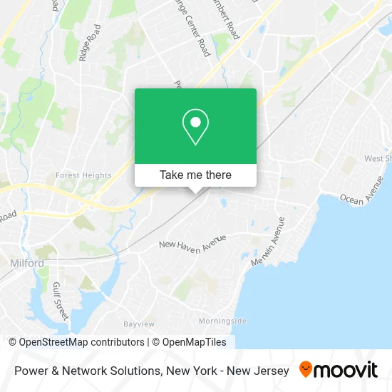 Power & Network Solutions map