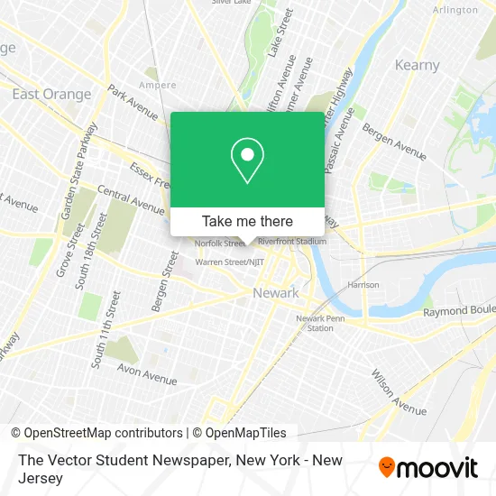The Vector Student Newspaper map