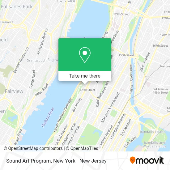 Sound Art Program map