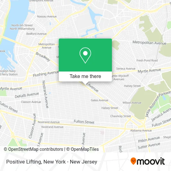 Positive Lifting map