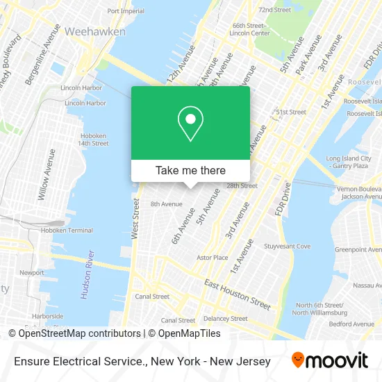 Ensure Electrical Service. map