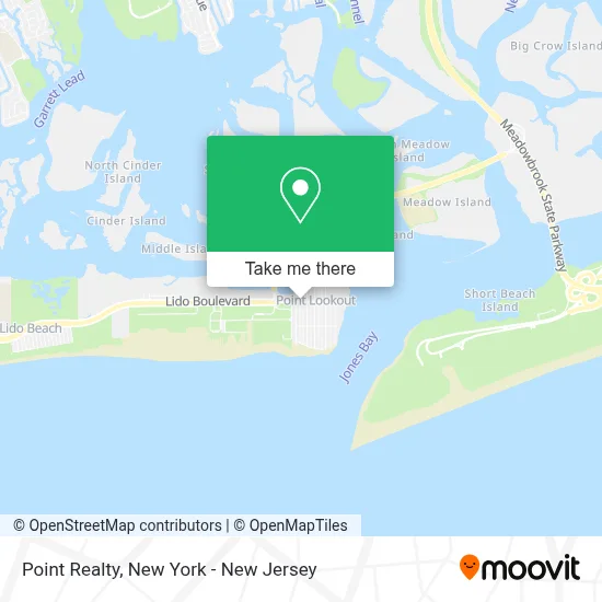 Point Realty map