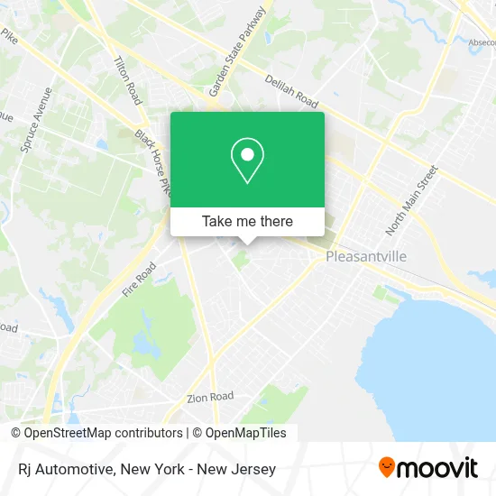 Rj Automotive map