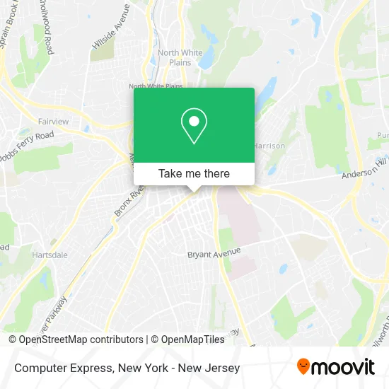 Computer Express map