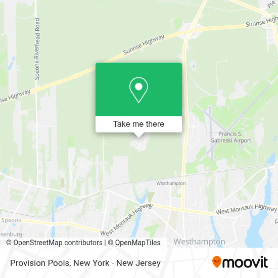 Provision Pools map
